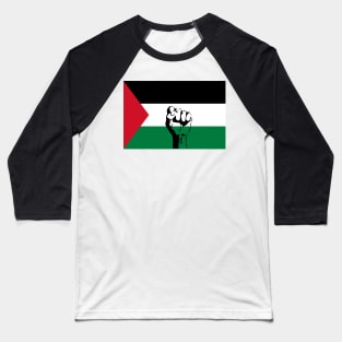 Free Palestine Flag Baseball T-Shirt